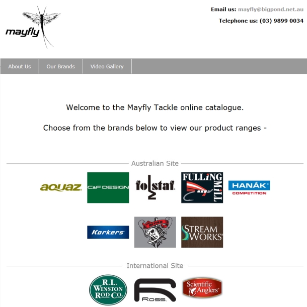 Mayfly hatches online